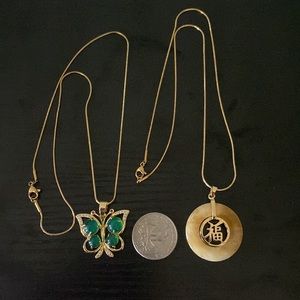 Jade & Citrine Necklaces